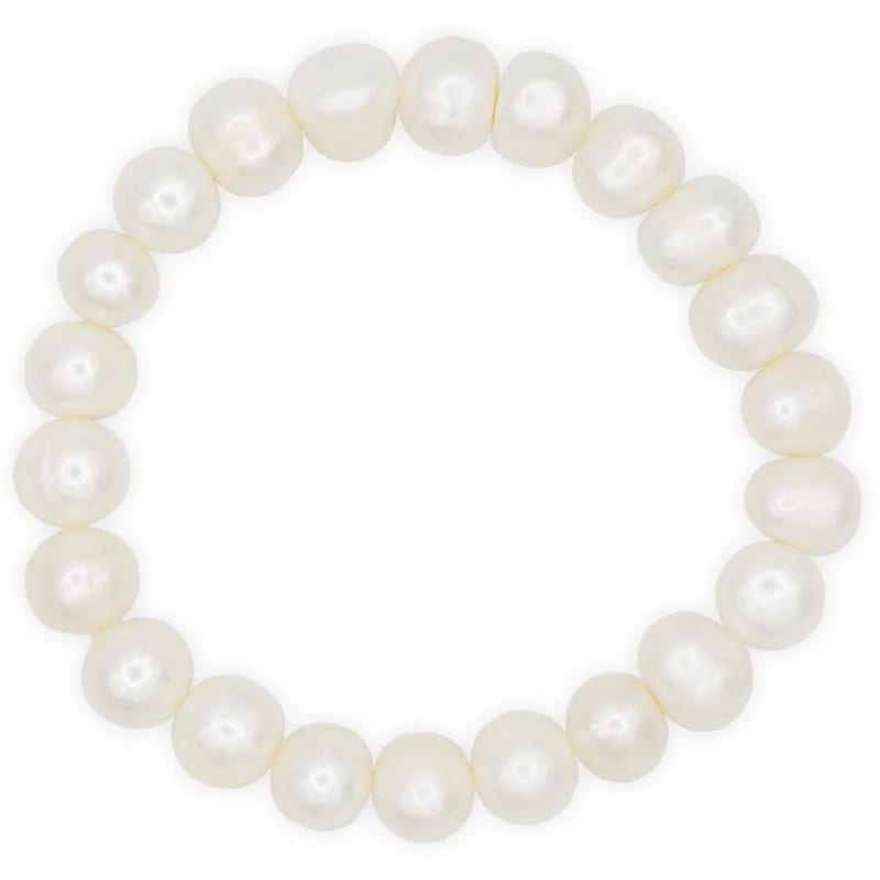 White Potato Pearls bracelet